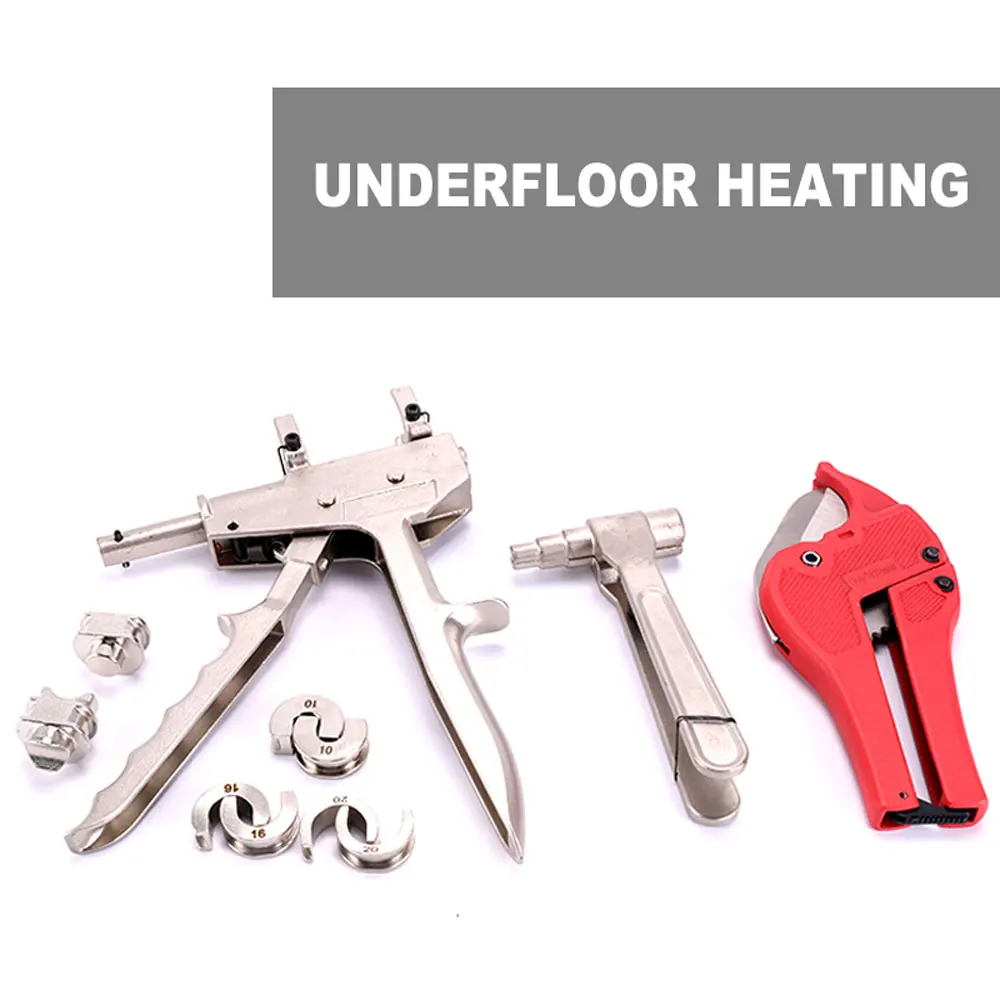 Floor Heating Pipe Sliding Clamp Geothermal Connector Clamp Pressure Clamp Manual Sliding Clamp Floor Heating Installation Tool