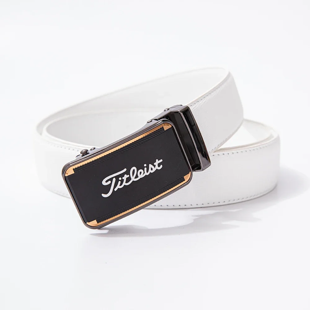 

2022 new men's metal belt automatic buckle belt luxury business work golf men and women double belt can be sewn