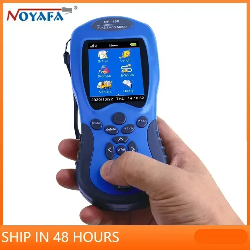 NOYAFA NF-198 GPS Land Meter ЖК-дисплей Оборудование для геодезического оборудования Mapping