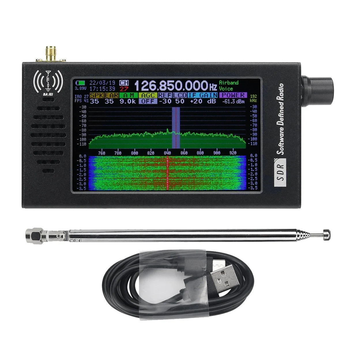 

Программно определяемое радио SDR радиоприемник DSP цифровая Демодуляция CW/AM/SSB/FM/WFM радиоприемник