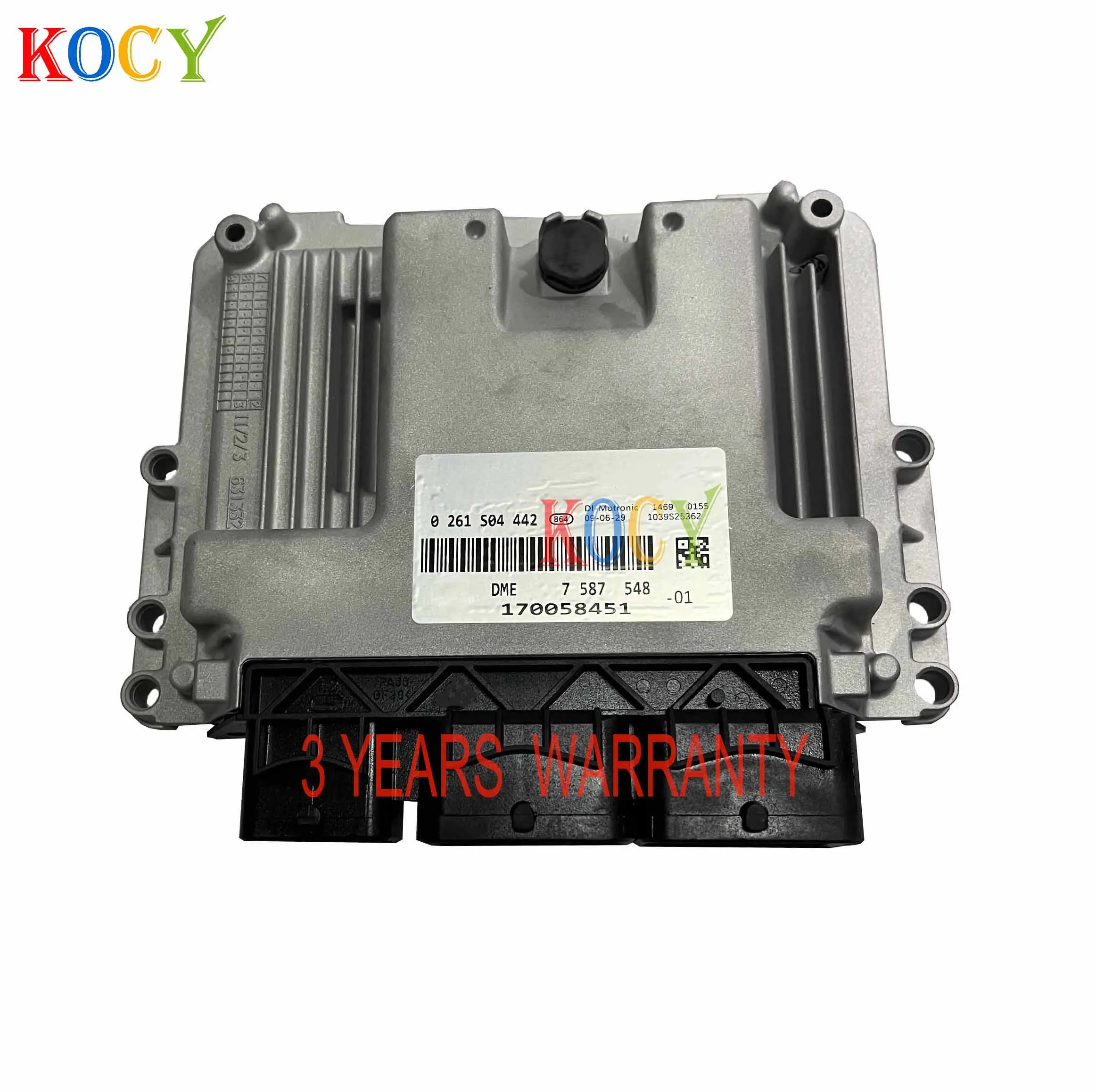 ЭБУ ECM 0261S04442 0 261 S04 442 DME 7587548 -01 для BM W MINI R55 Cooper S 2008 Блок управления двигателем