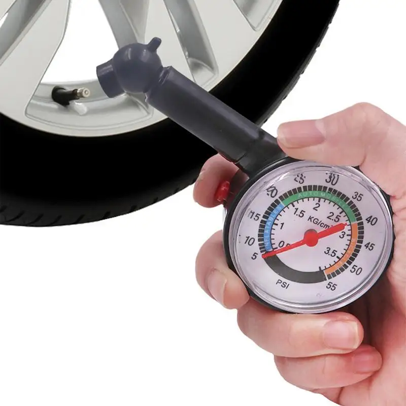 

High Accuracy Tire Pressure Gauge Black For Accurate Car Air Pressure Tyre Gauge Car Truck And Motorcycle Tire Pressure Gauge