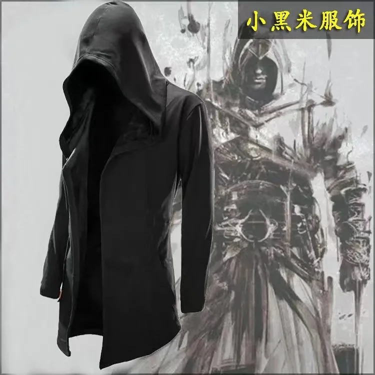 

JODIMITTY 2023 Men ded Sweatshirts Black Hip Hop Mantle dies Fashion Jacket long Sleeves Cloak Coats Outwear Hot Sale