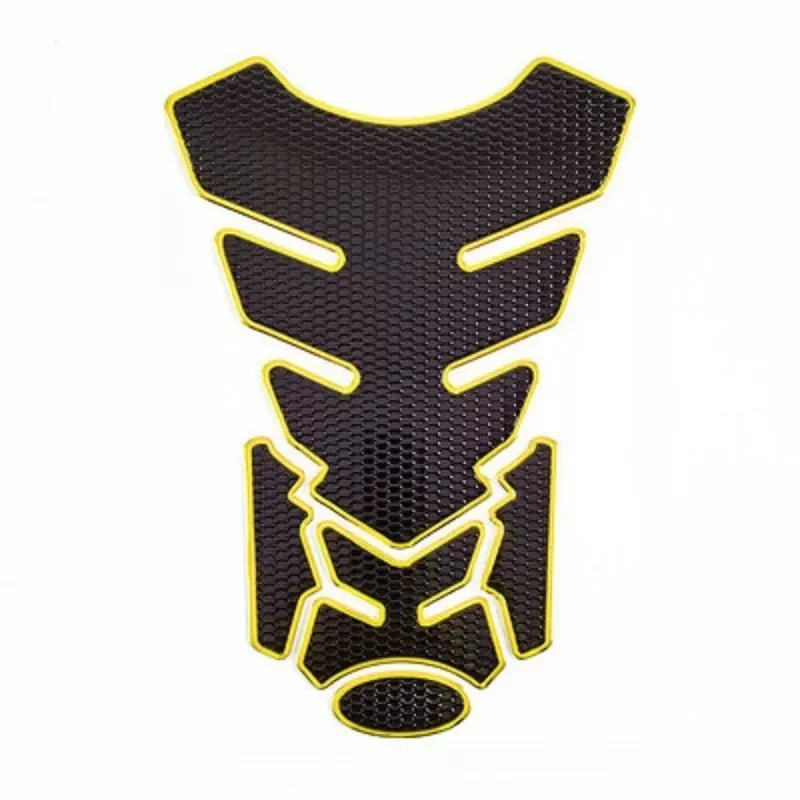 

New 3D Car Motorcycle Gas Fuel Tank Pad Sticker Decals Motorbike fish bone Logo Protector Fuel Racing Accessories