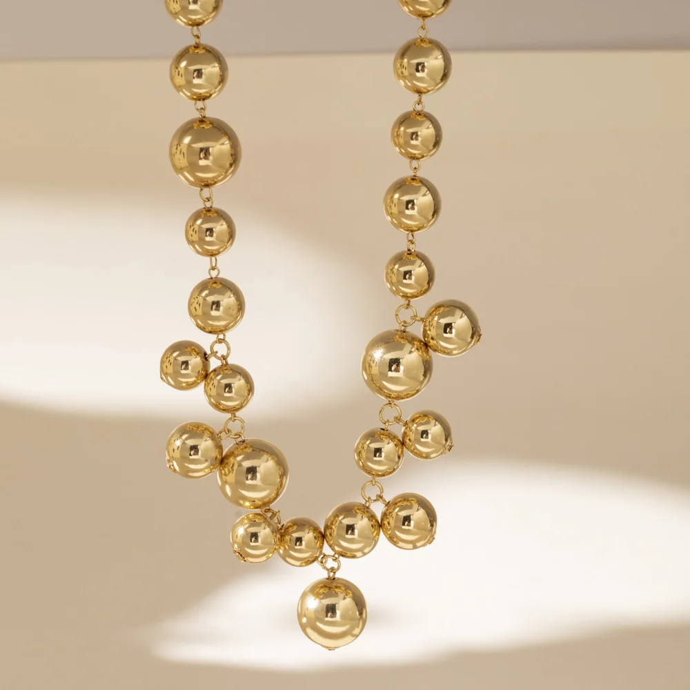 Женское колье с имитацией жемчуга необычное ожерелье подвеской в стиле ретро