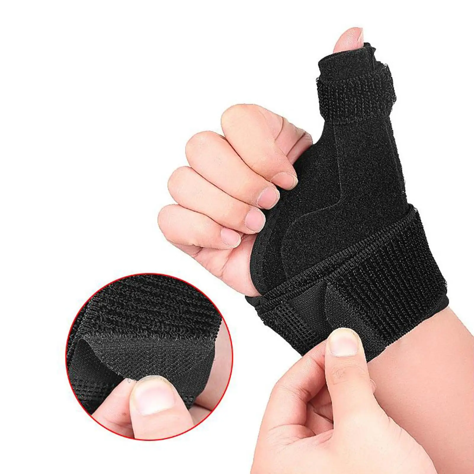 

Reversible Thumb Wrist Stabilizer Splint Adjustable Lightweight Breathable Protector Wrist Brace for Knuckle Sprains Fractures