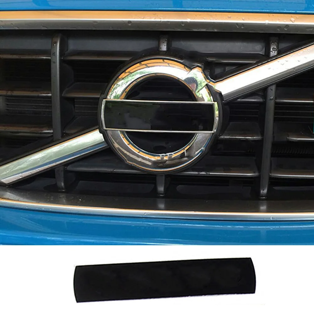 

For Volvo Emblem Sticker Front Middle Networks Grill Sticker For Volvo XC60 XC90 V40 S60 S40 V60 Car Styling Volvo Sticker Black