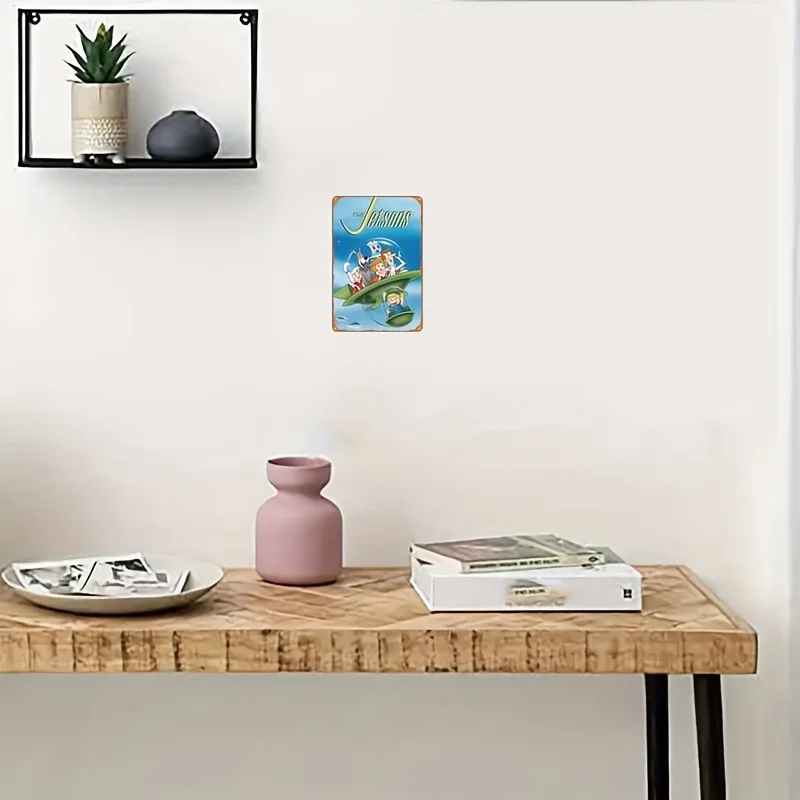 Коллекционный винтажный металлический жестяной знак Jetsons-идеально подходит для