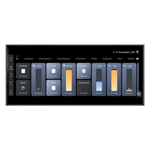 Сенсорная панель управления сенсорным ЖК-дисплеем TUYA для музыкального проигрывателя Android