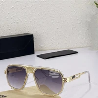 kapelus metal big frame sunglasses for men fashion designer brand glasses original packaging sunshade mirror woman