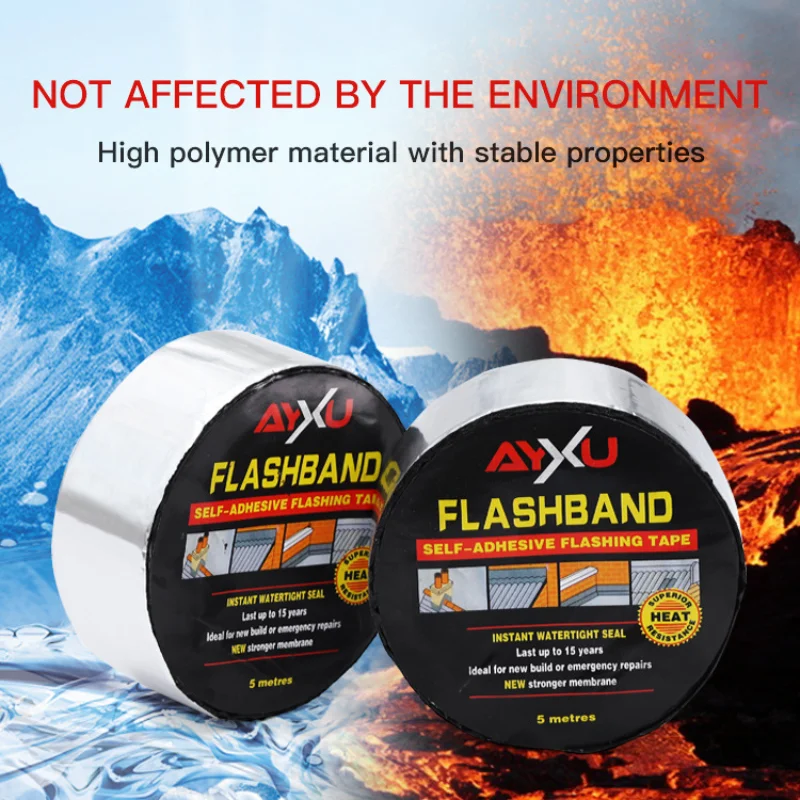 

Self-adhesive waterproof membrane house roof waterproof leak repair material bungalow leakage strong leak-proof asphalt tape