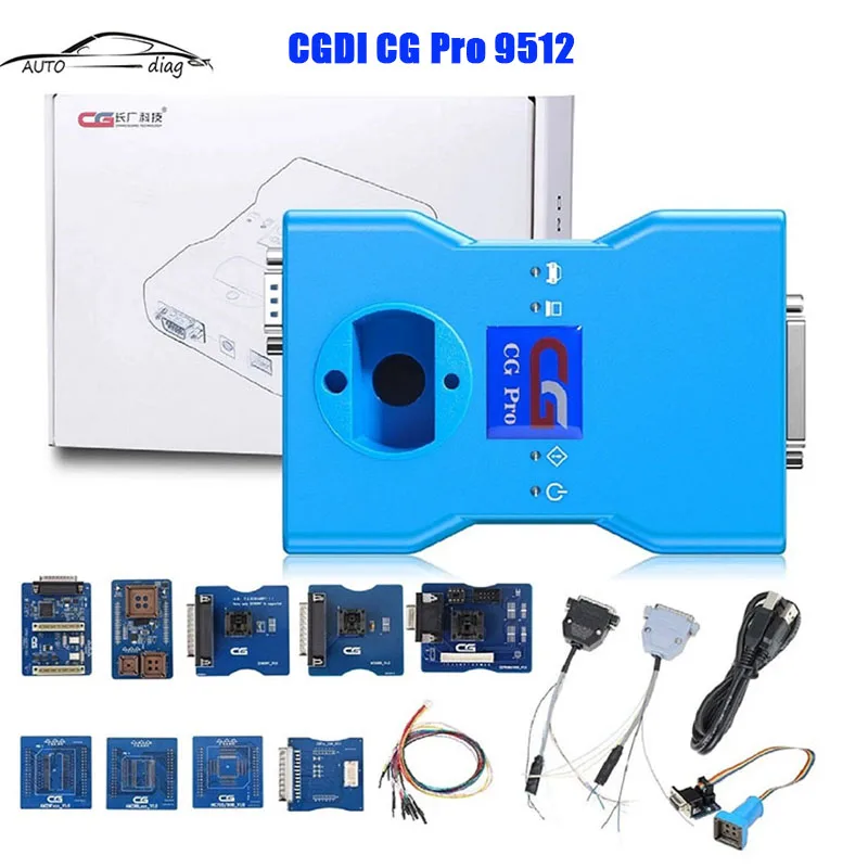 

CG Pro 9S12 Auto Key Programmer Full Version with All Adapters Including CAS4 DB25 And TMS370 Adapter For BMW CGDI 9S12 CG100