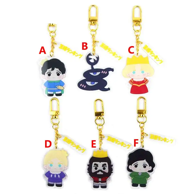 

Anime Keychain Ranking of Kings Bojji Kage Hiling Acrylic Keyring strap Figure Hanging Accessories 6cm