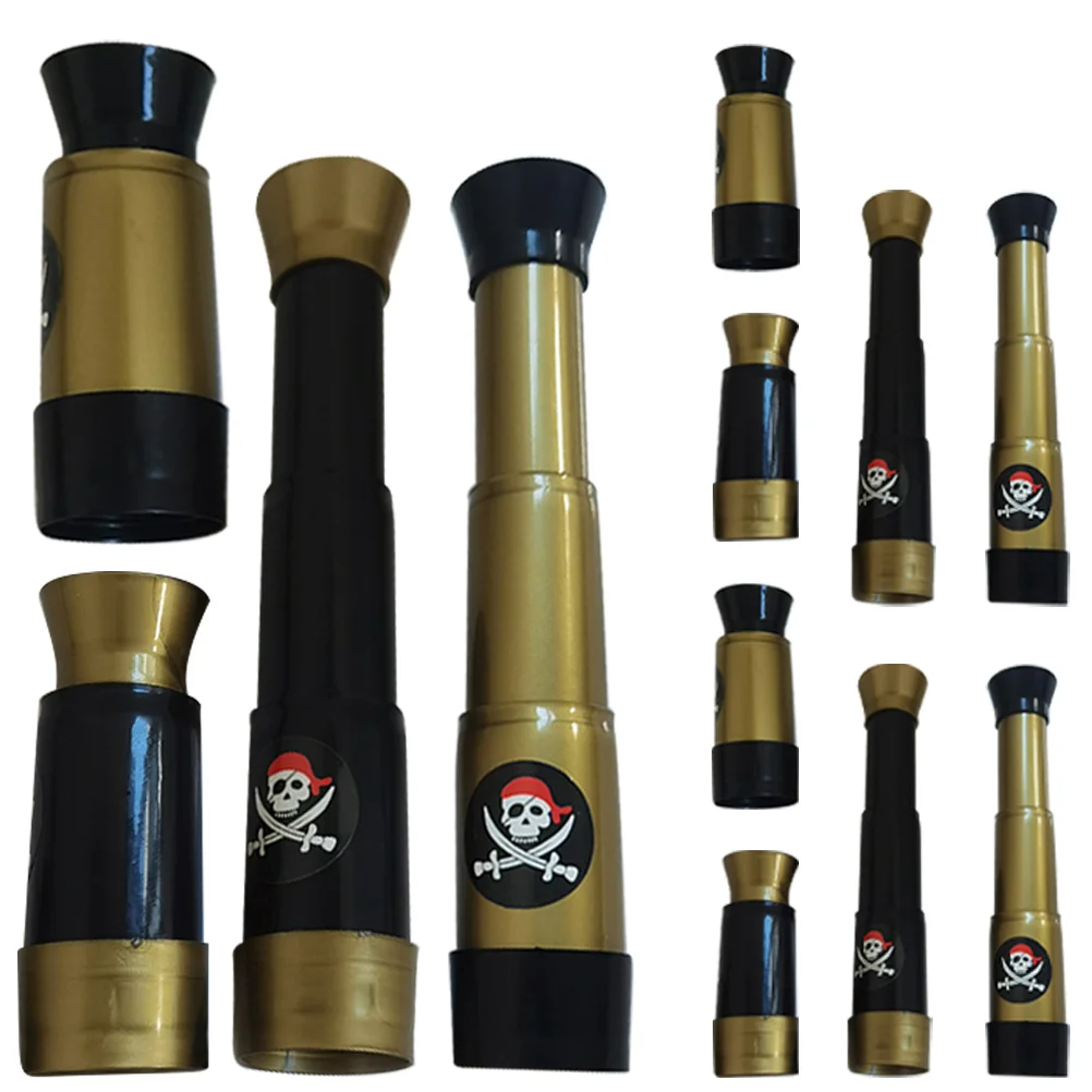 

12 Pcs Toy Kids Pirate Toys Kids Toy Pirate Spyglass Toy Children Toy Pirate Party Favors Toys Kids