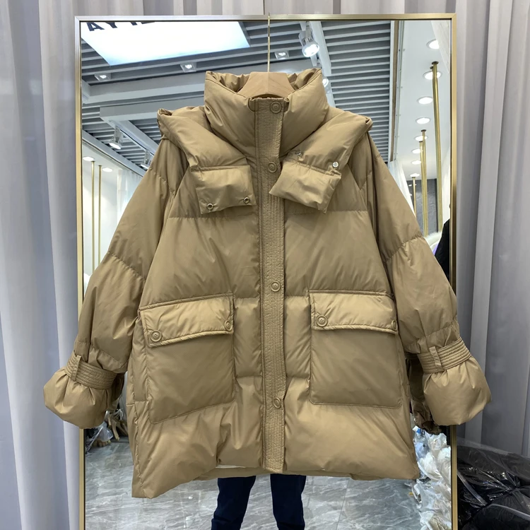 New Women Down Jacket Casual Style Autumn Winter Coats And Parkas Female Outwear