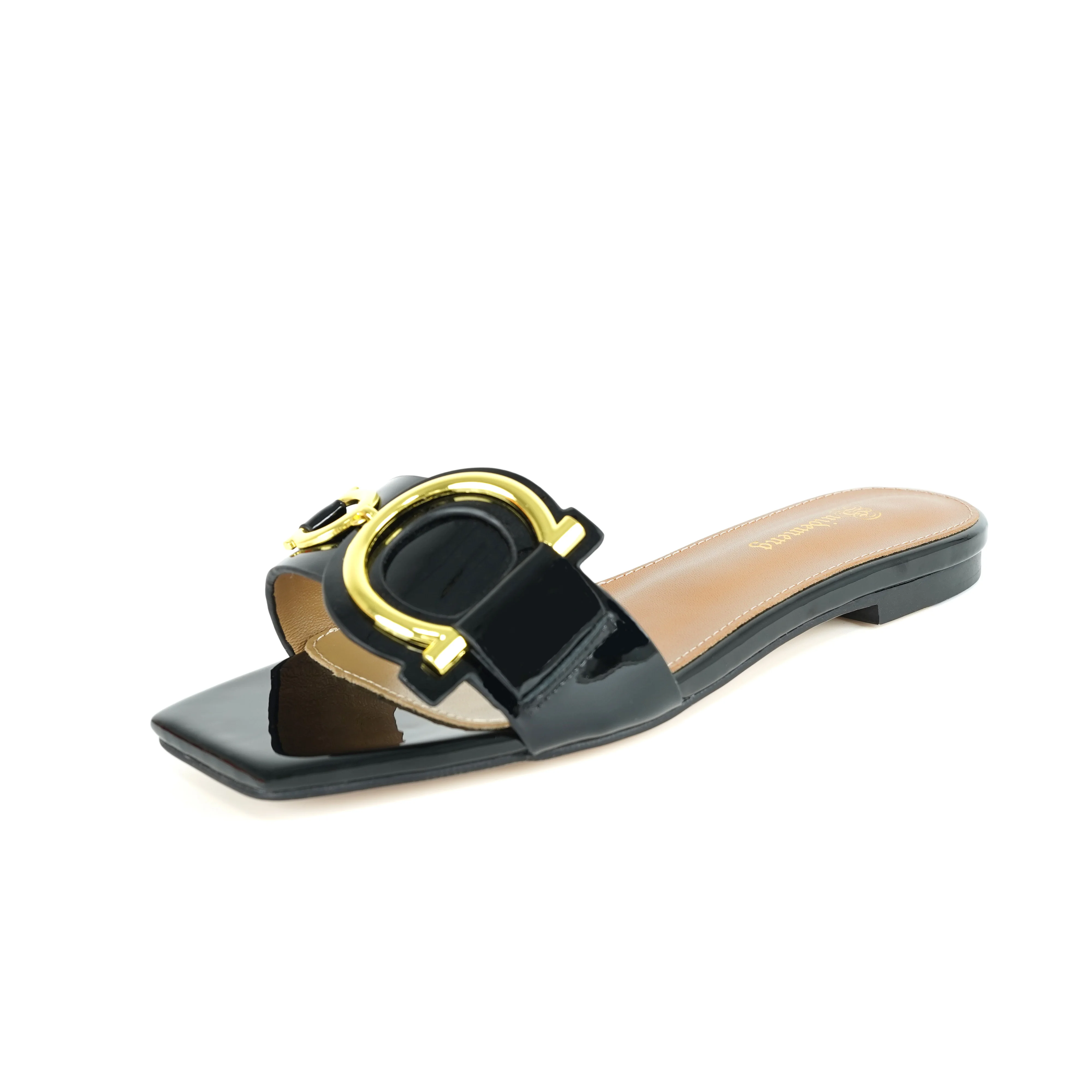 Кожаная обувь на плоской подошве