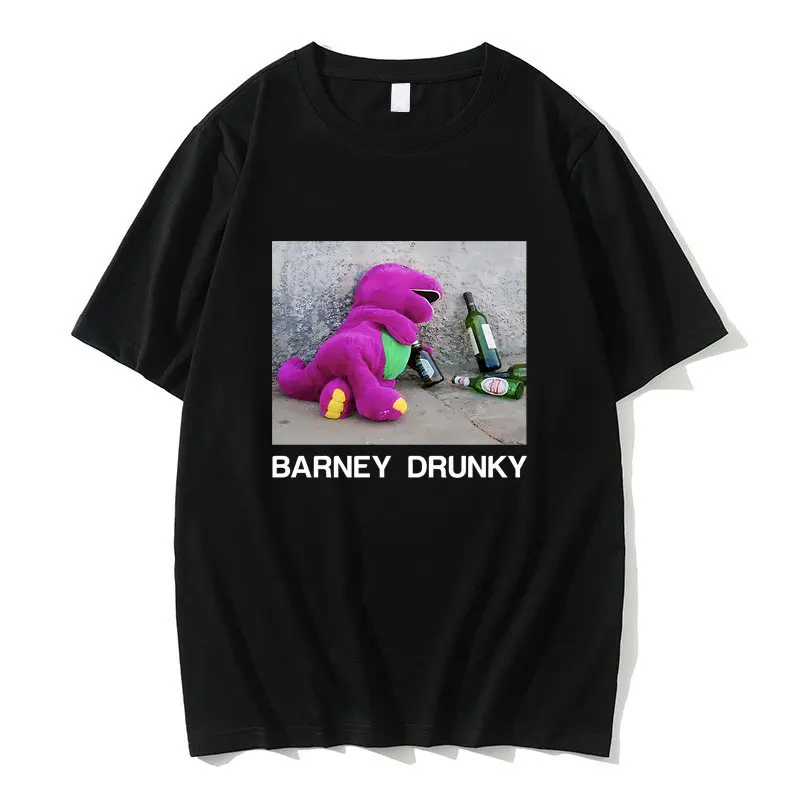 

Funny Dinosaur Drunky Commit Tax Fraud Men Women Pure Cotton Meme Graphic T-shirt Unisex Casual Oversized Short Sleeve T Shirts