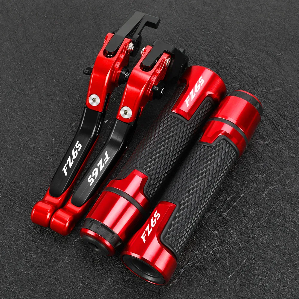 

Motorcycle Folding Extendable CNC Moto Clutch Brake Levers Handbar Grips FOR YAMAHA FZ6S 1998 1999 2000 2001 2002 2003