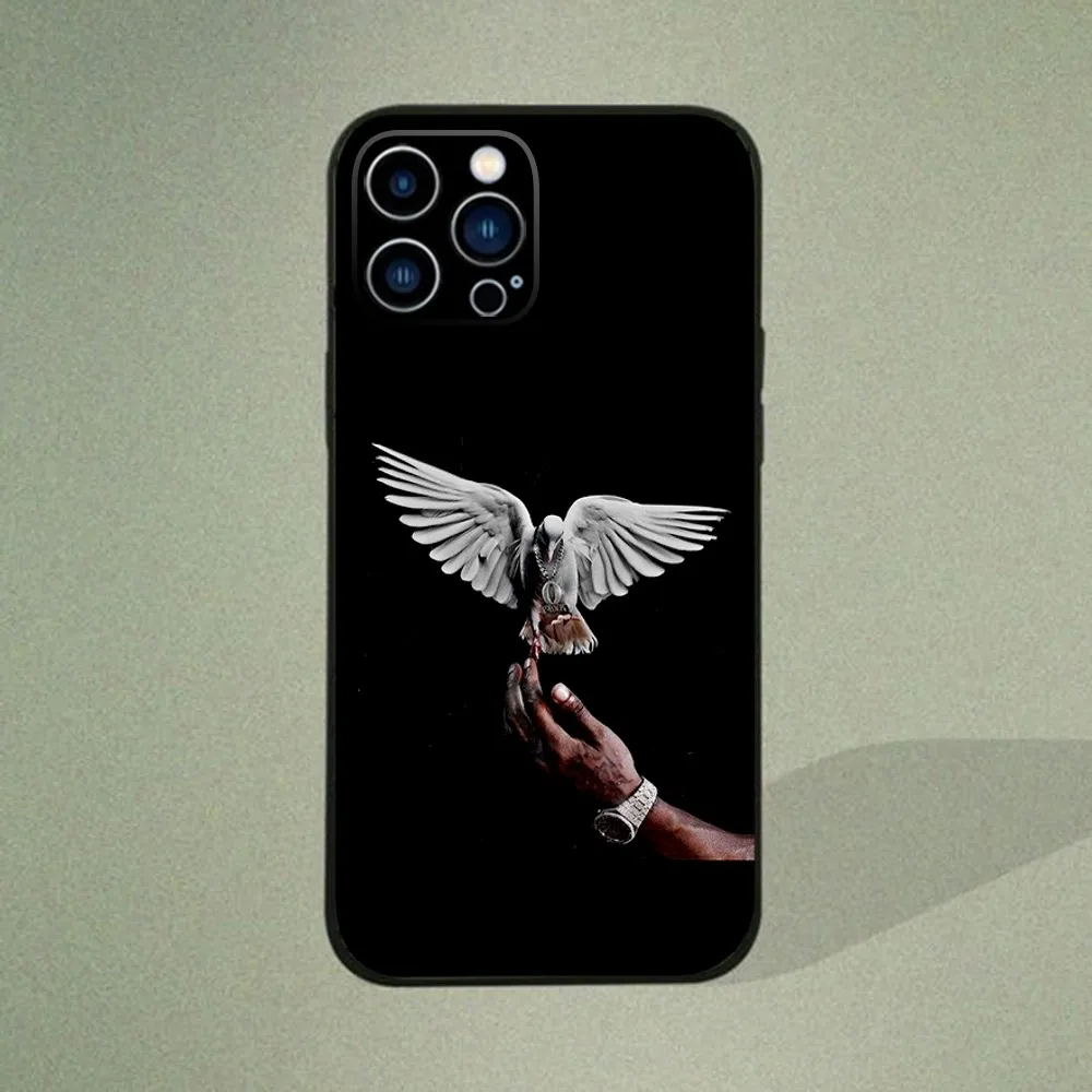 Чехол для телефона Rapper K-King V-Von IPhone 15 14 13 12 11 Pro Max Mini 8 7 Plus SE2 X XR XS MAX Silcone Soft Cover