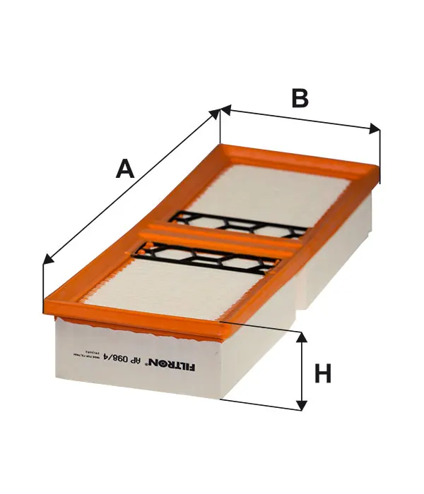 

Air filter for AP098/4 for ALFA ROMEO GULIA 2.0 16