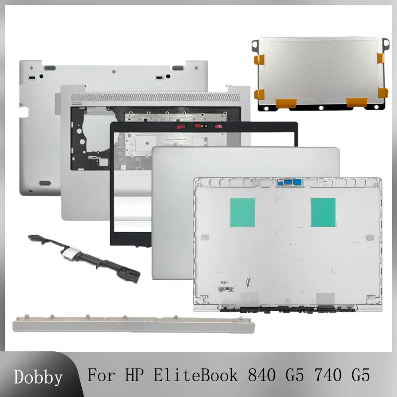 

NEW Top Case For HP EliteBook 840 G5 740 G5 LCD Back Cover/Front Bezel/Palmrest/Bottom Case Laptop Housing Cover NonTouch Silver