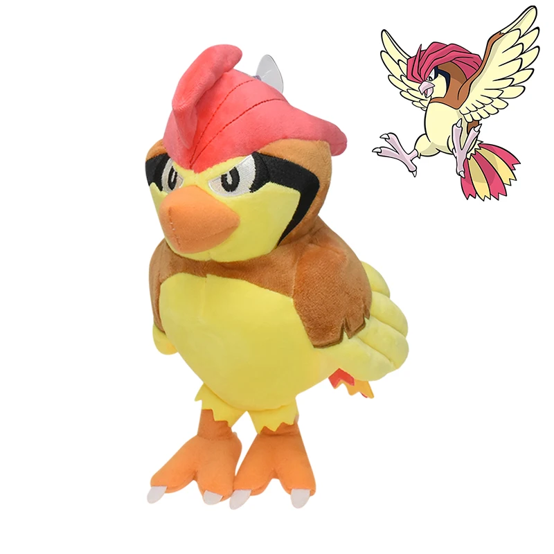 

Плюшевые игрушки TAKARA TOMY Pokemon Pidgeotto, 10 дюймов, 26 см, мягкие плюшевые игрушки из ПП хлопка, Мультяшные животные, мягкие игрушки, подарки для детей
