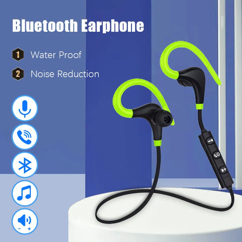 Bluetooth водонепроницаемые спортивные наушники-вкладыши с крючком TWS Беспроводные