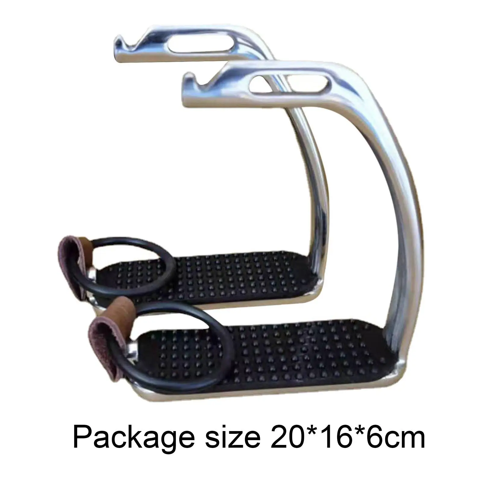 2 шт. стремена для верховой езды с педалью в западном стиле взрослых на открытом