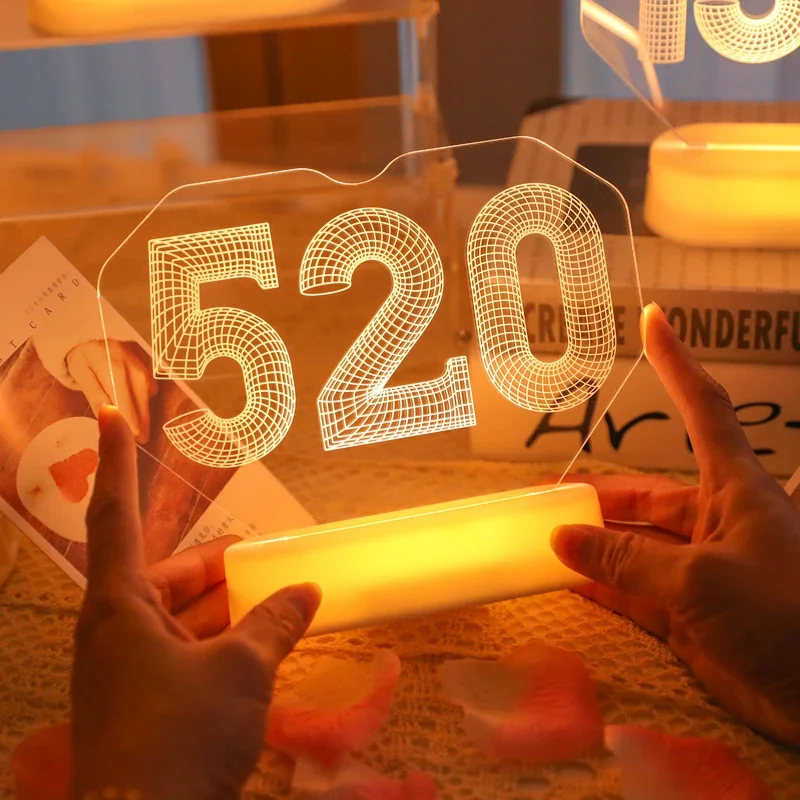 Осветительная тарелка для украшения комнаты