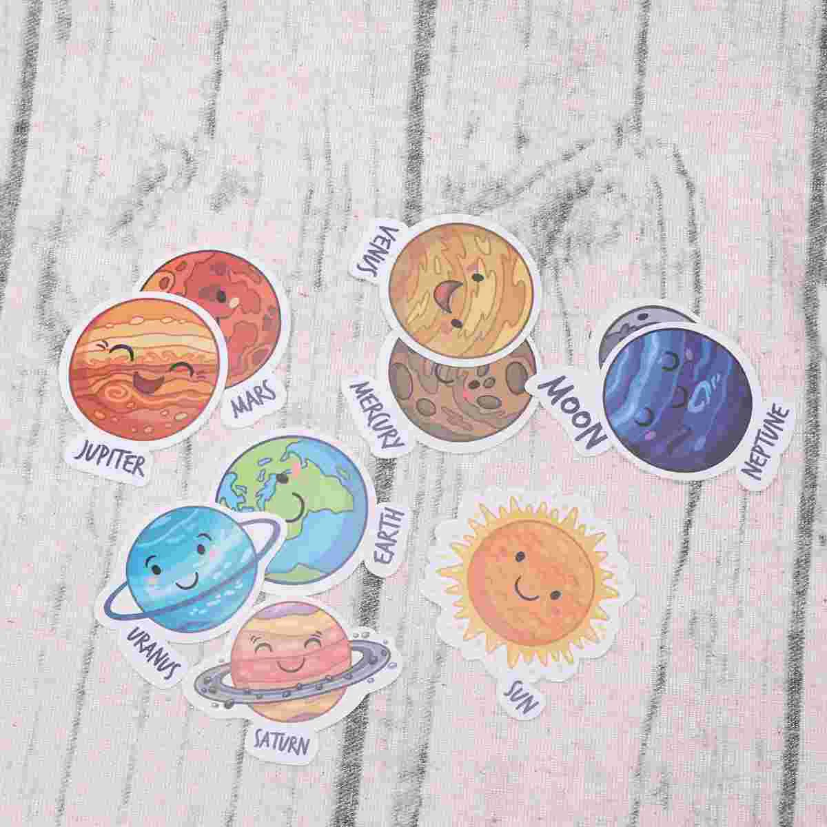 

Cake Cupcake Picks Planet Toppers Party Space Decoration Insert Outer Earth Universe Planets System Solar Topper Supplies