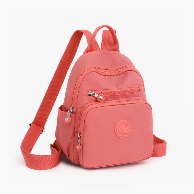 

Solid Color Cloth Women's Small Backpack Trendy Shopping Mini Ladies Backpack Luxury Designer Bags Backpack Fashion
