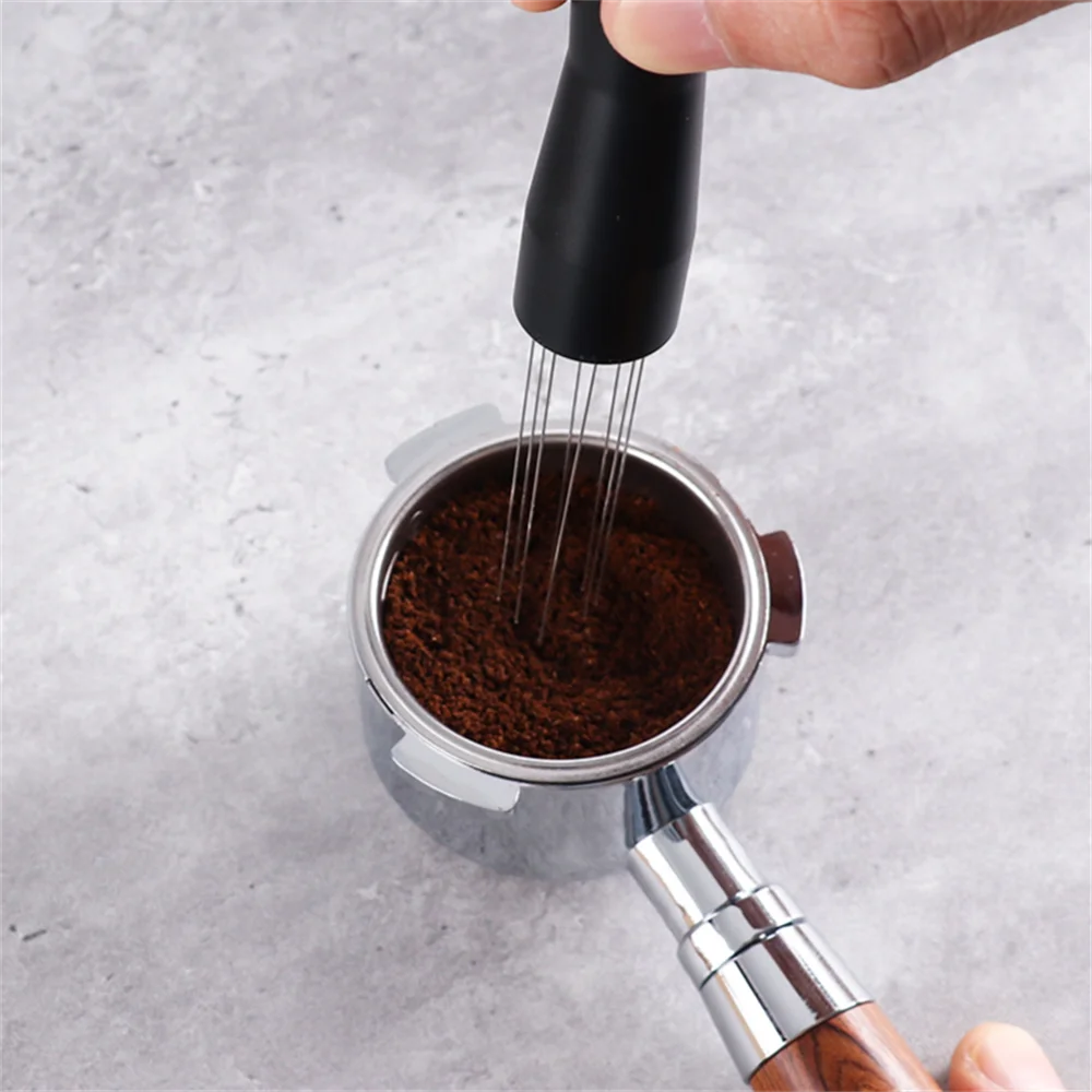 

Stainless Steel Espresso Coffee Stirring Needle Coffee Tamper Distributor Leveler Tool Needle Type Coffee Powder Distributor