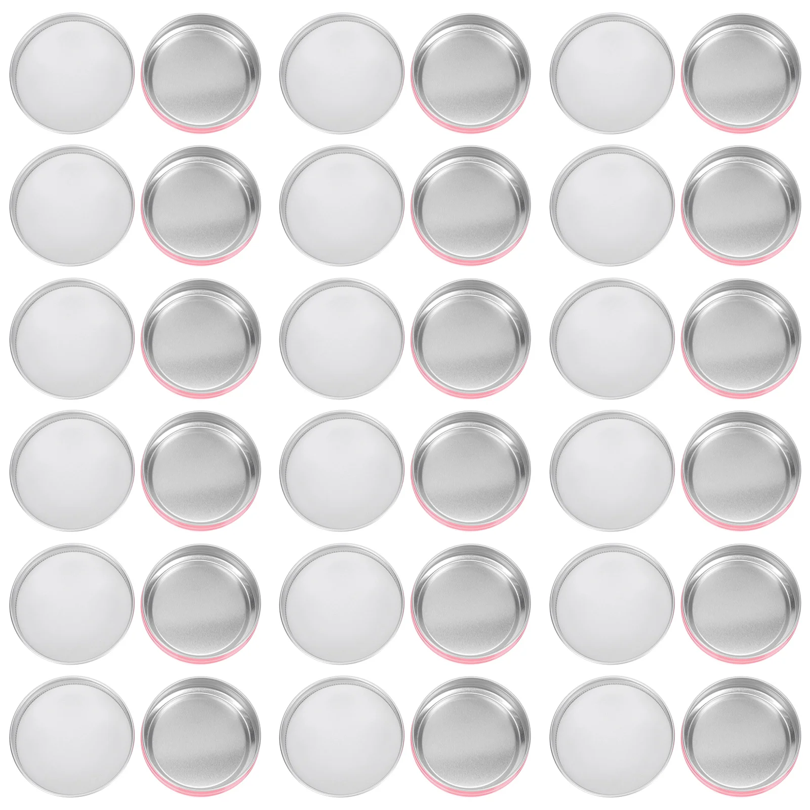 

20pcs Hair Wax Aluminum Cans Practical Makeup Cream Cases Tea Sub Packing Boxes for Storage