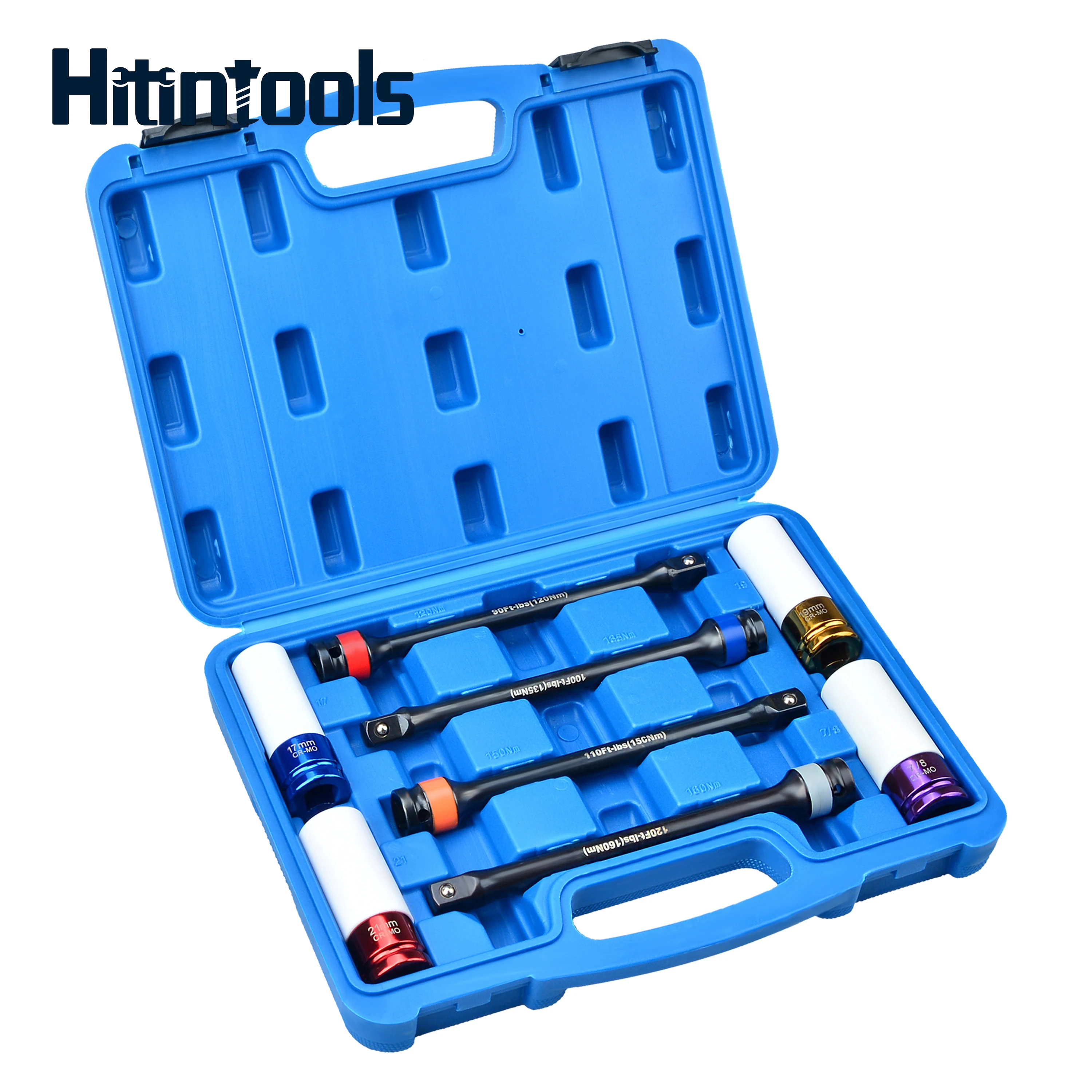 

Torque Limiting Extension bar Deep Impact Socket Lug Nut Set