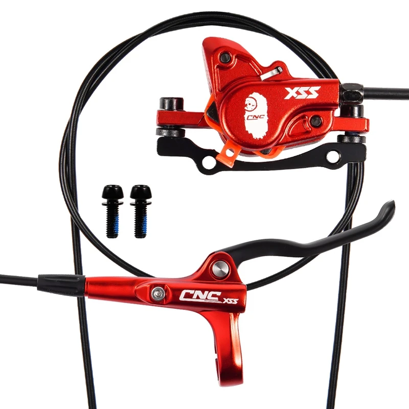 

Bicycle Disc Brake Kit Aluminum Front And Rear Calipers Bicycle Brake Lever Road Bicycle Piston Hydraulic Oil