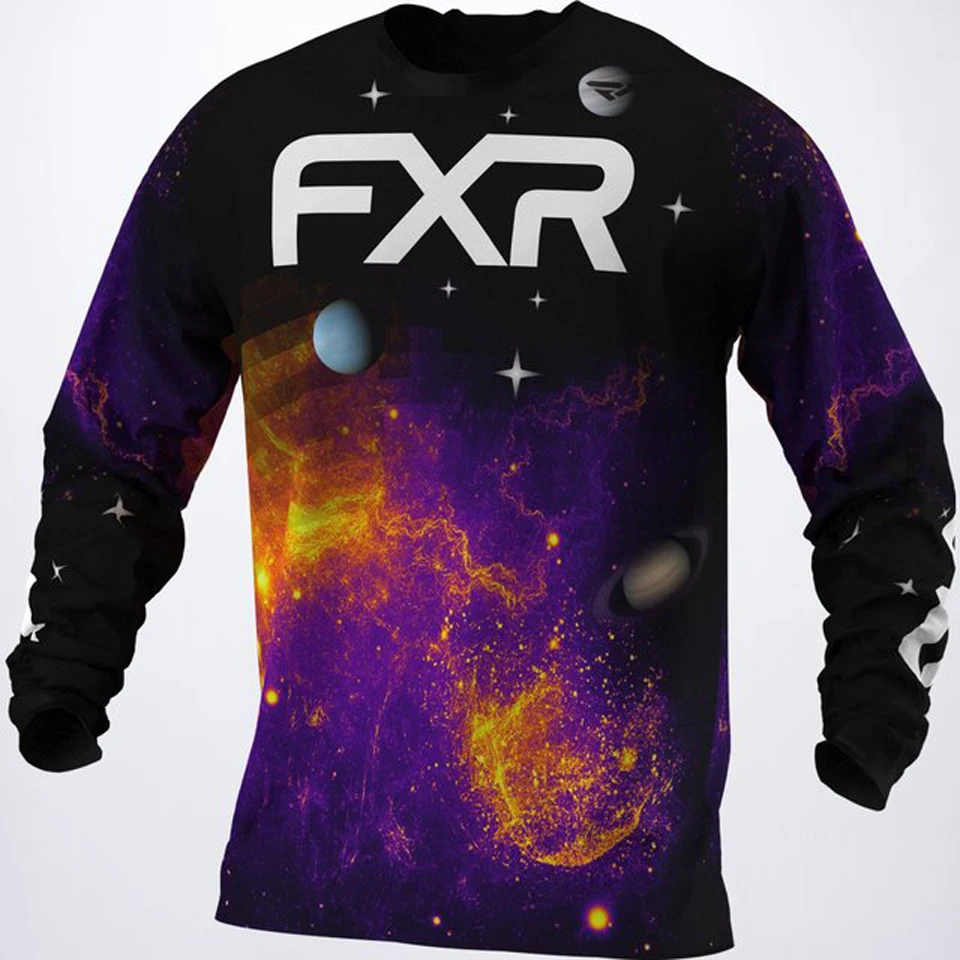 

FXR Downhill Jersey Man Cycling Maillot Motorcycle Mountain Bike Long Sleeve Cycling Shirt Polera Mtb Jersey Motocross Shirt