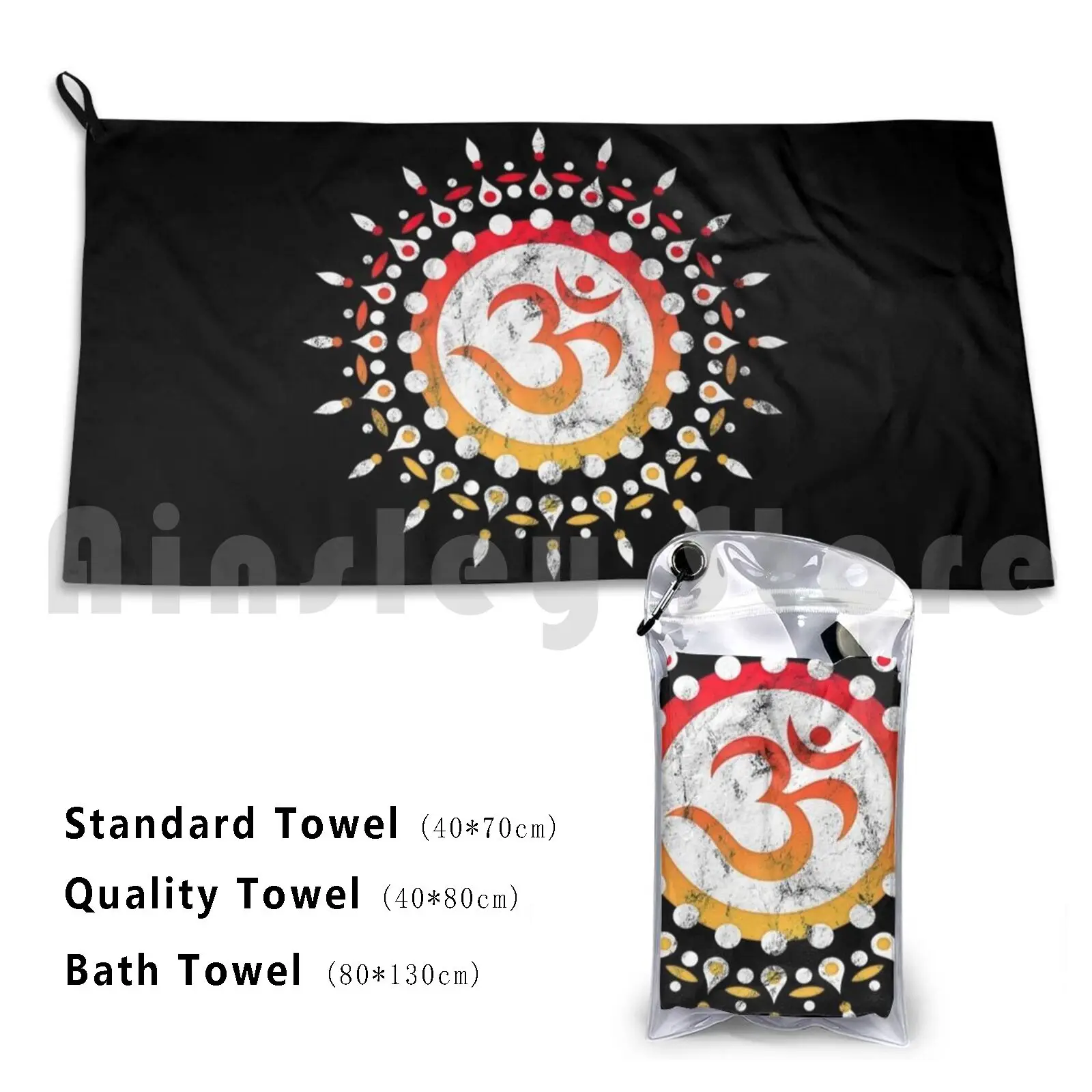 

Быстросохнущее качественное полотенце Om Mantra Sun Мандала пландизм пляжное полотенце Om Mantra Sun Мандала пландизм