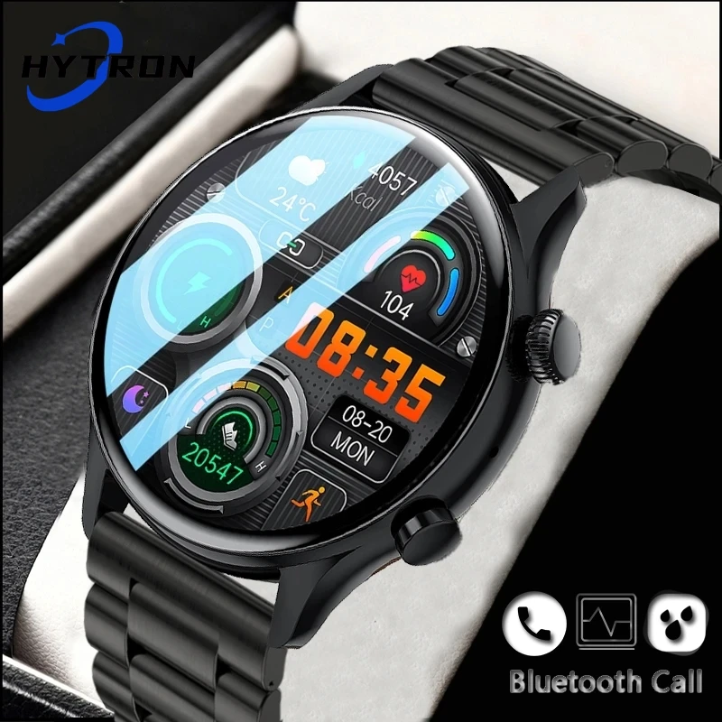 

HYTRON Amoled Smart Watch Men Women NFC Bluetooth Call Watch 1.36-inch Amoled 390*390 HD Voice Assistant Waterproof Smartwatch