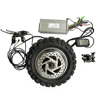 off road rough tyre 11 inch 48v 1000w 1500w electric gearless hub motor 60kmh