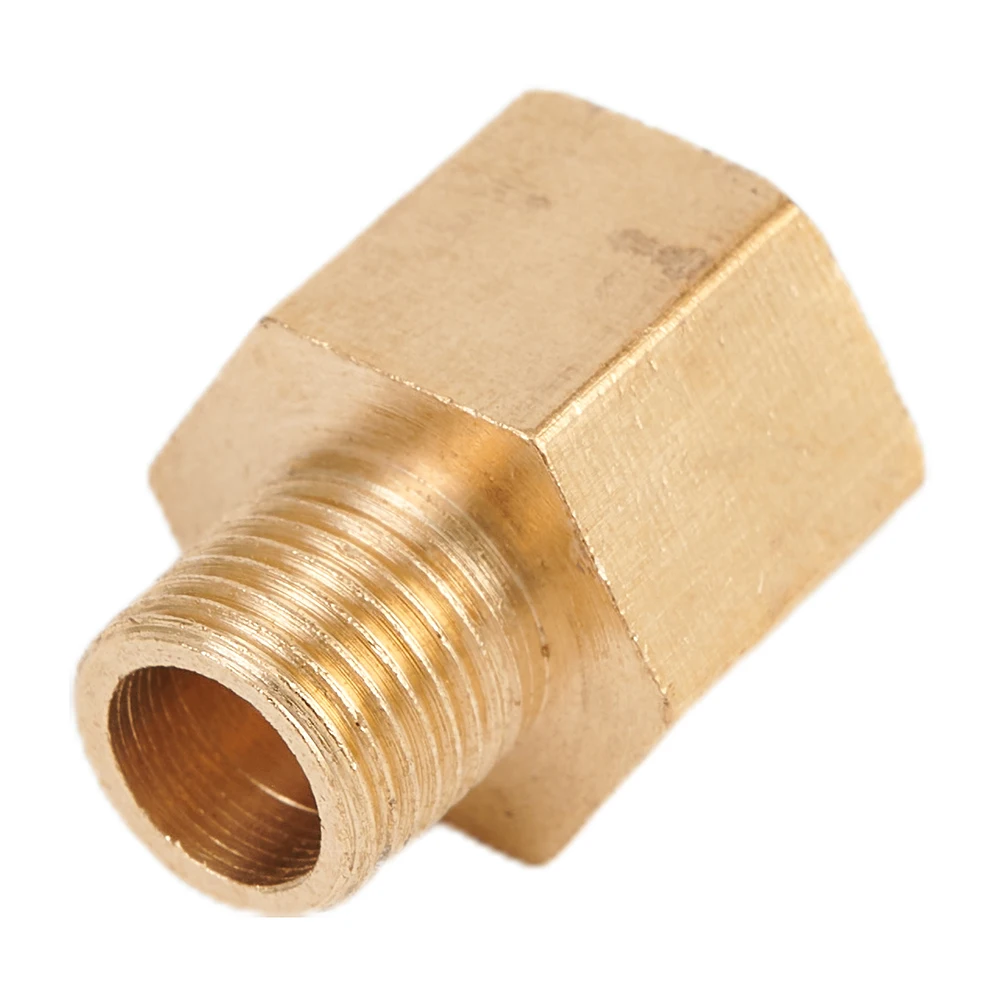 

1 Pcs Brass BSP-NPT Adapter 1/8 Male BSPT To 1/4 Female NPT Brass Pipe Parts Tools For Auto Repair Tools Accessories