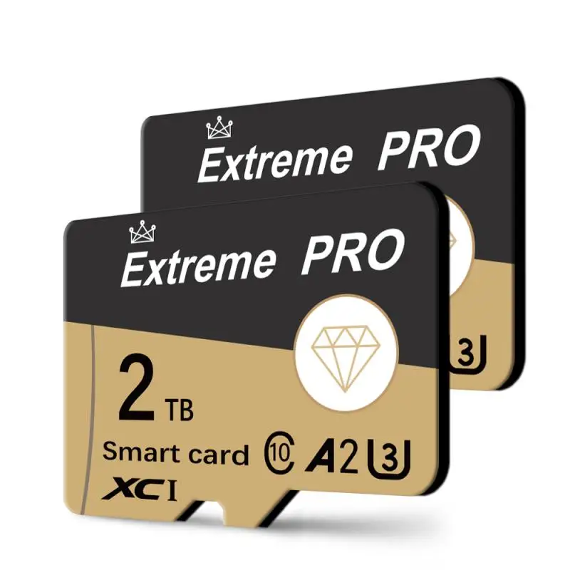 Memory Card 512GB 128GB 2TB 1TB U3 V30 4K Full HD Micro TF Mini SD Flash For Phone/Camera/MP3/MP4
