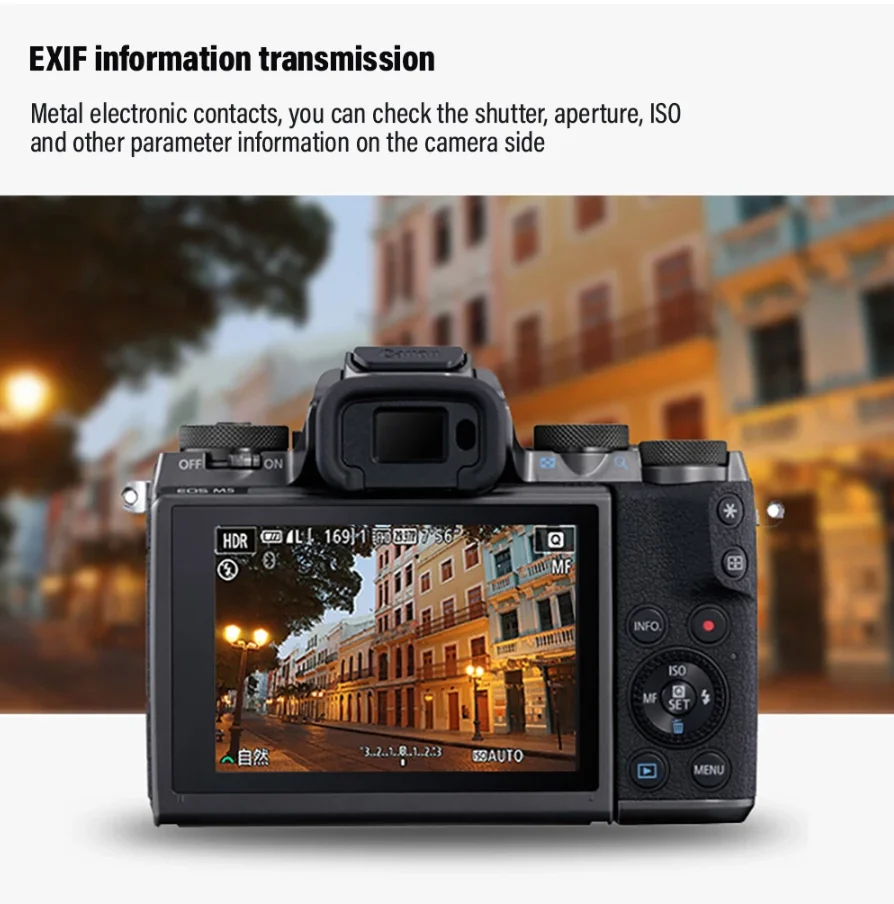 Viltrox Φ M электронный адаптер для объектива с автоматической фокусировкой Canon EOS EF