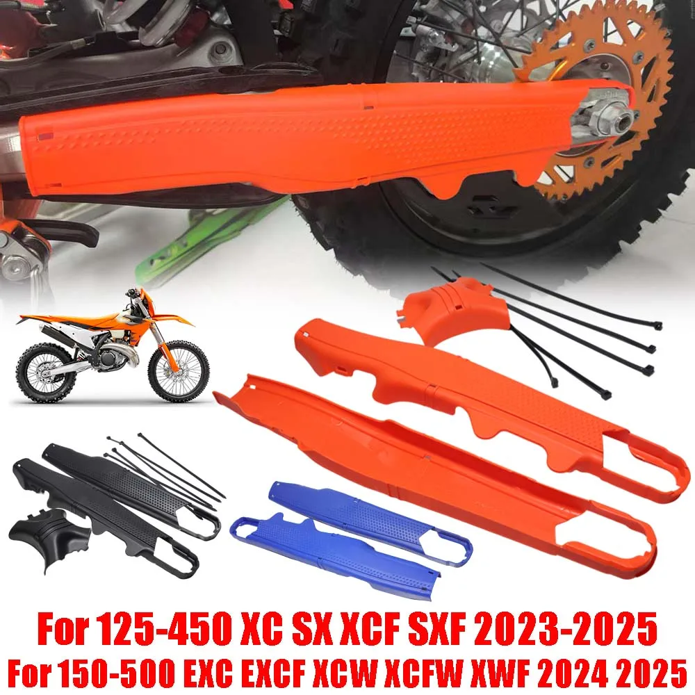 Фото Для KTM EXC EXCF XC XCF XCW XCFW SX SXF 125 250 300 350 450 500 2023 2024 Аксессуары Защита маятника Защитная крышка поворотного рычага №1