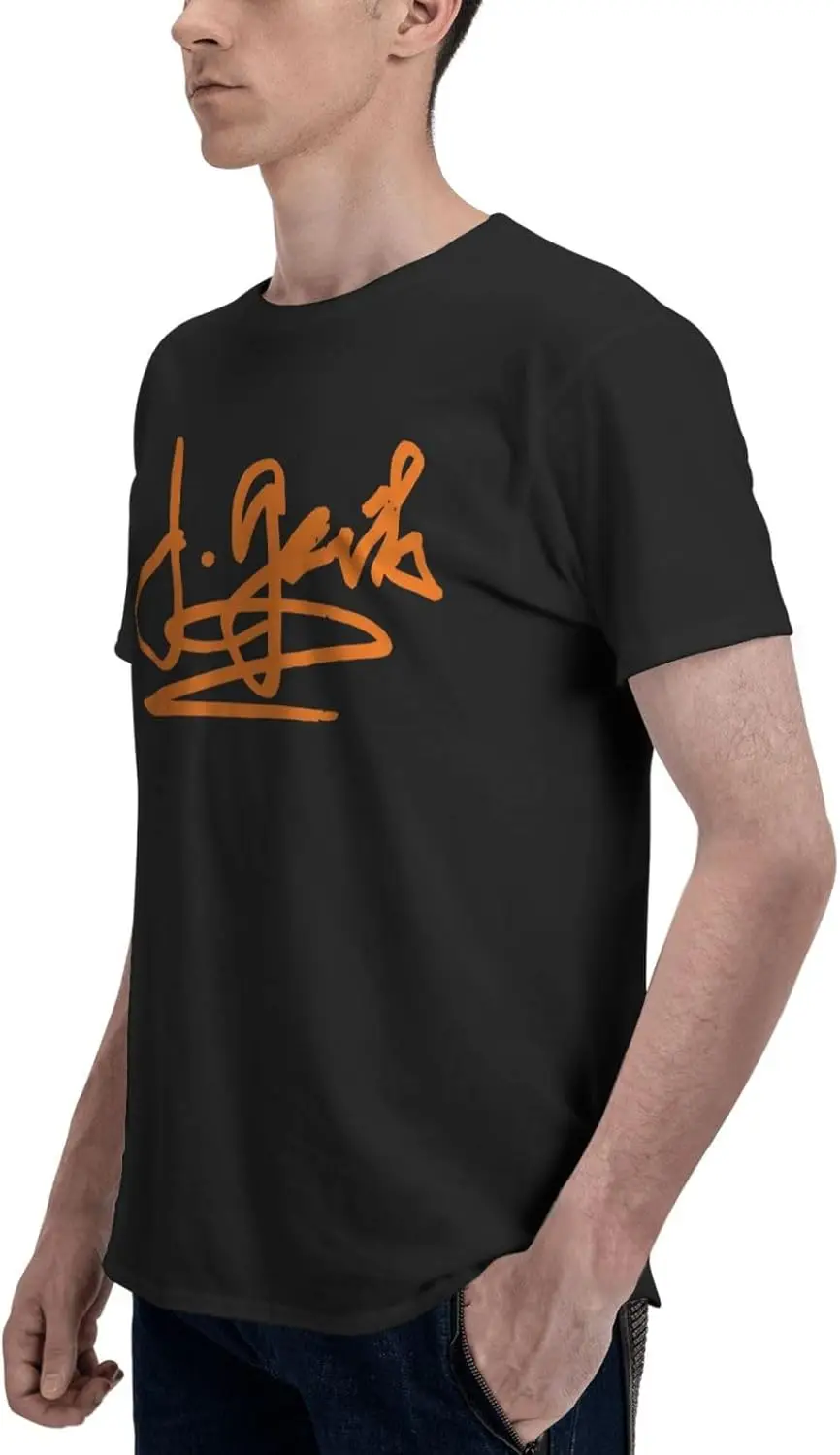 Мужская классическая хлопковая футболка с логотипом The Rock J Music Geils модная одежда