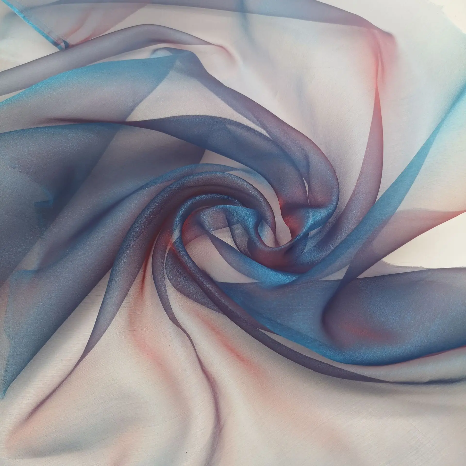 Двухцветный Блестящий переливающийся прозрачный