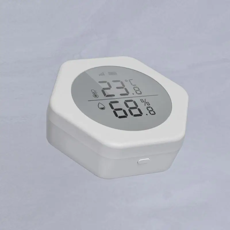 

Real-time Monitoring Zigbee Sig-mesh Powerful Range High-precision Sensor Tuya Smart Wireless Temperature Humidity Sensor Indoor