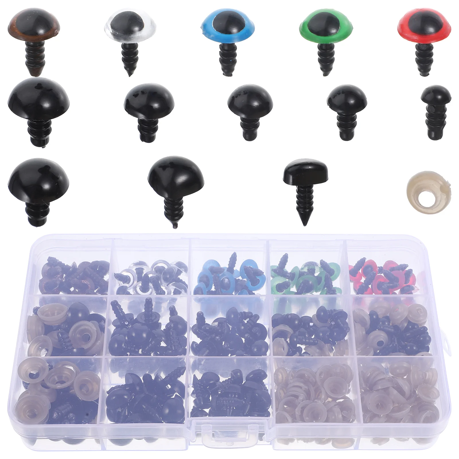 

Crafting Supplies Safety Eyes Making Plush Stuffed Animals Plastic Adorable