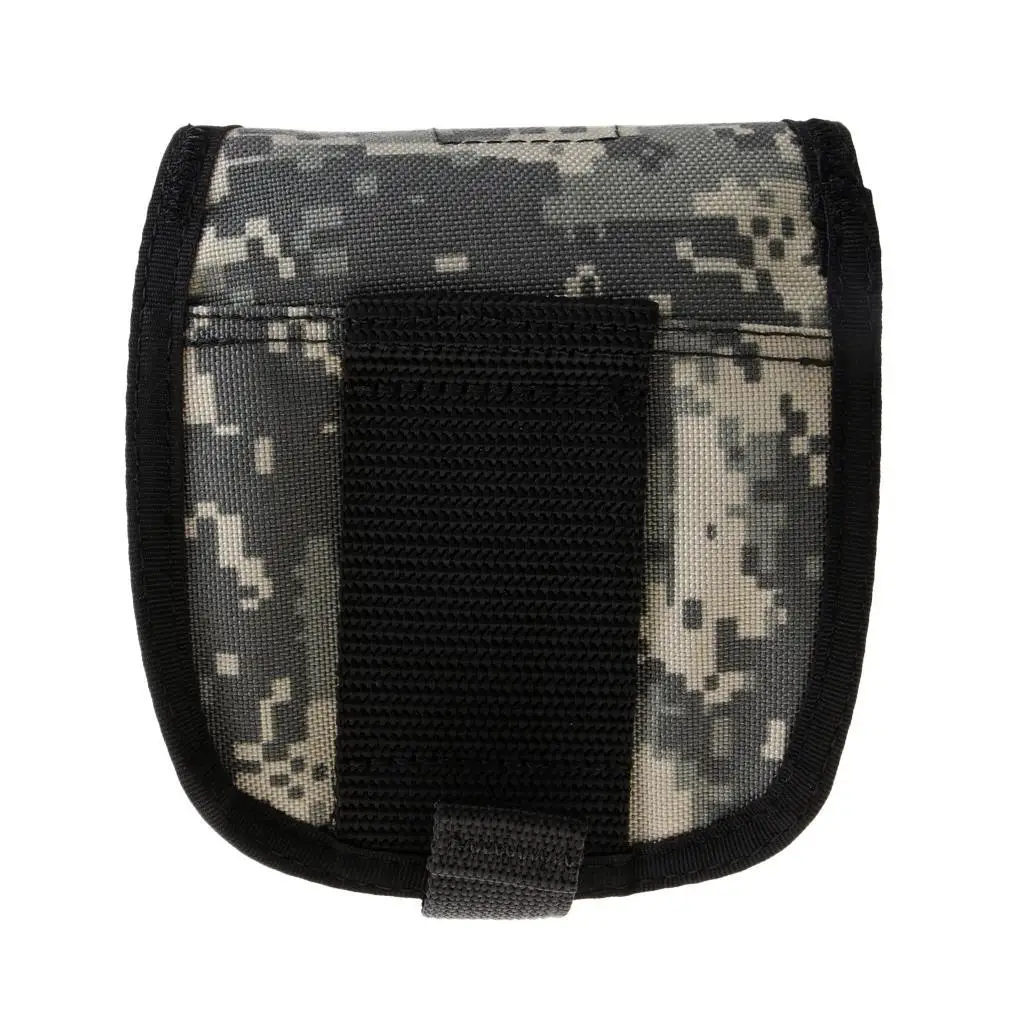 

Scuba Diving Weight Pocket Quick Release Buckle Strap Pouch Blue Camo