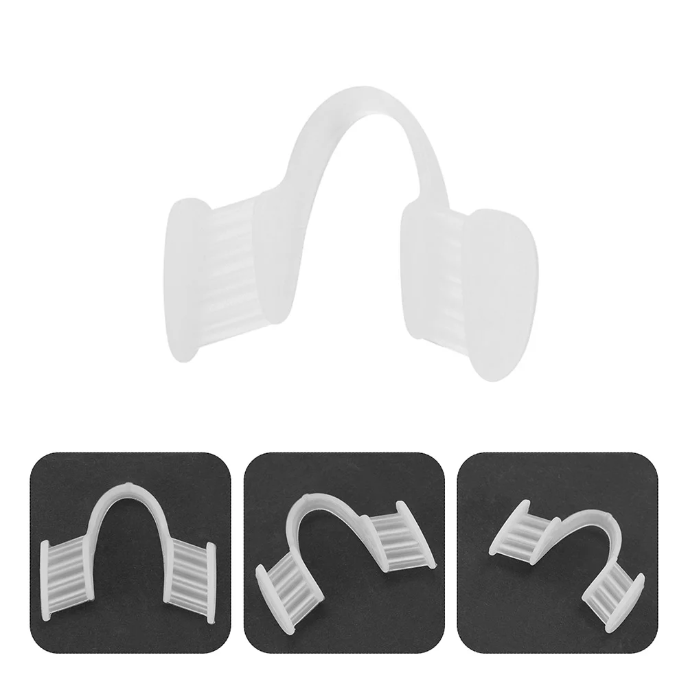 

4 Pcs Mouthguard Clenching Teeth Grinding Anti Protectors Molar Dental Anti-molar Silica Gel Night
