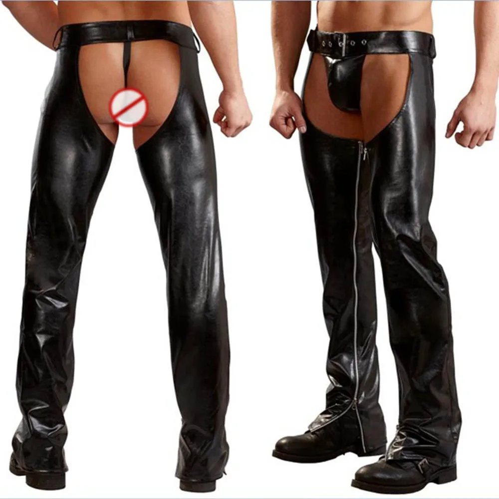 Открытые ягодицы с открытой промежностью G-стринги порнобрюки новинка для мужчин